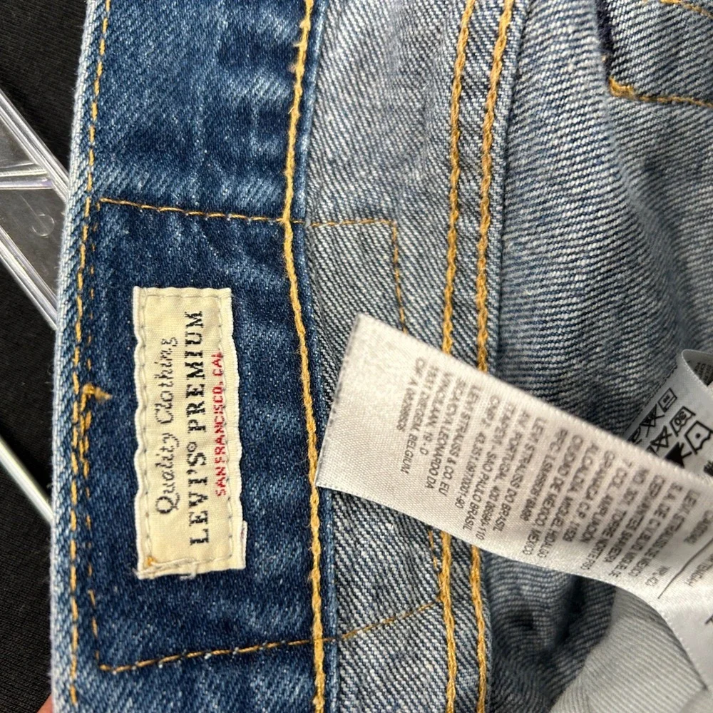 Levis 501 Jeans Mens 32x30 Blue 93 Straight Leg Denim Button Fly Premium Vtg Y2K